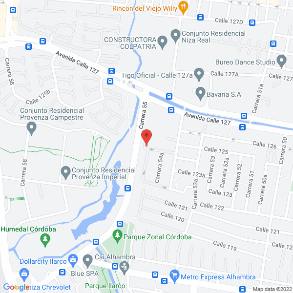 Mapa de Petroalamo Ltda.