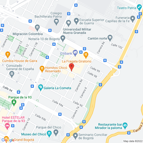 Mapa de Pez Capital Restaurante