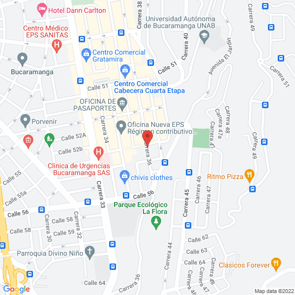 Map of Pharmasán Ltda.