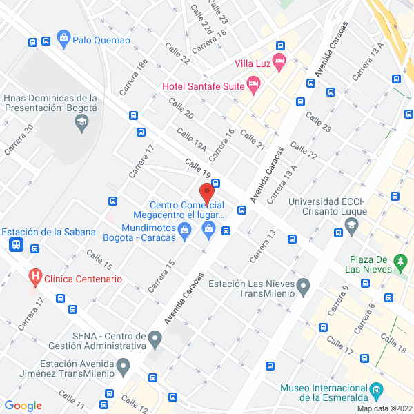 Mapa de Pharmax De Colombia S.A.S.