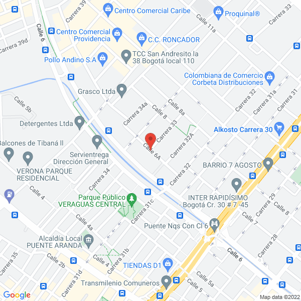 Mapa de Pharmax Red De Suministros Farmacéuticos S.A.