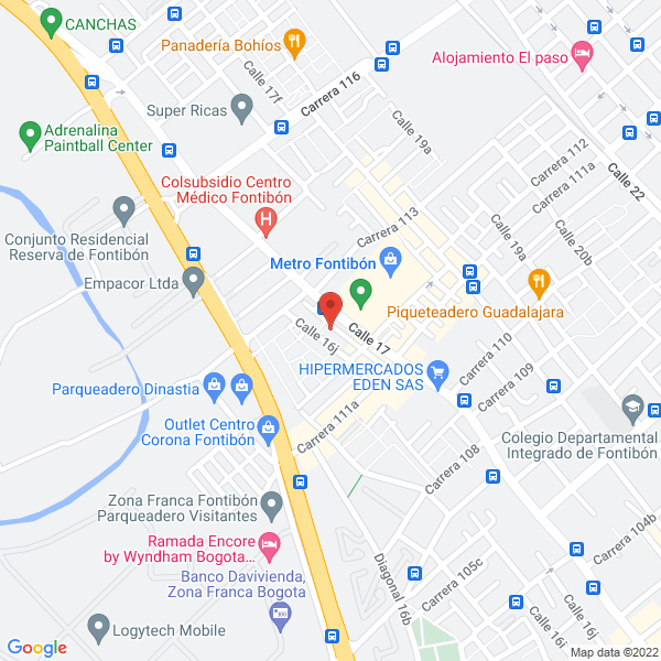 Mapa de Rokola Bar M.C