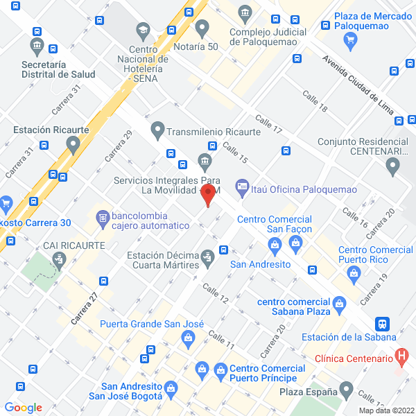 Mapa de Suresco Ltda.