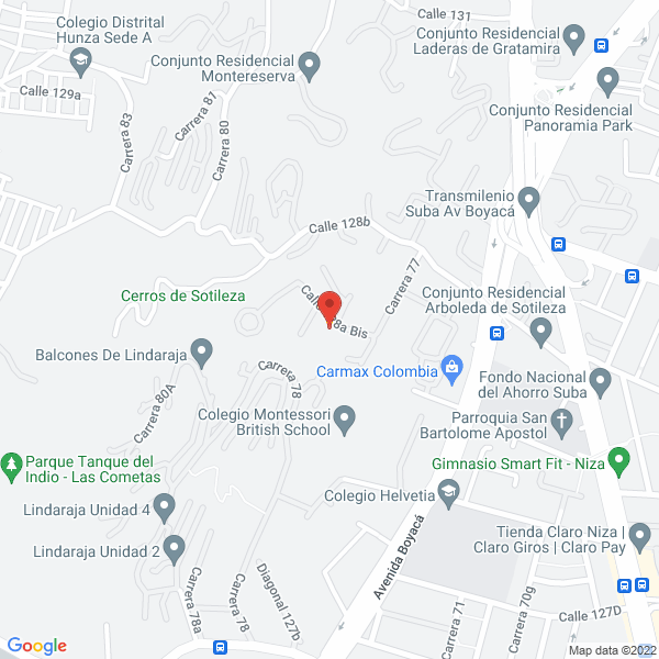 Mapa de Surfers Interactive S.A.S.