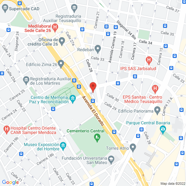 Mapa de International Autoparts