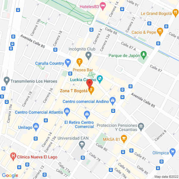 Mapa de Scirocco