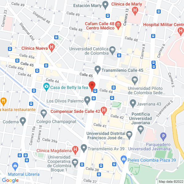 Mapa de Sdh Construcciones S.A.S.