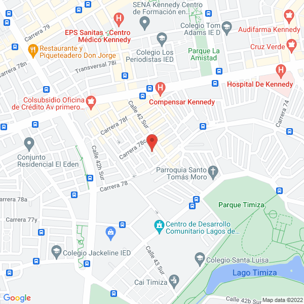 Mapa de Sdt Rent A Car