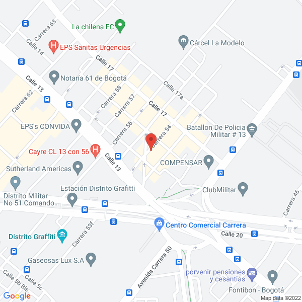 Mapa de Sec S.A.S.