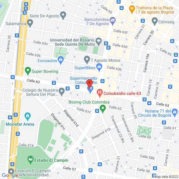 Mapa de Secutity Colombia Ltda.