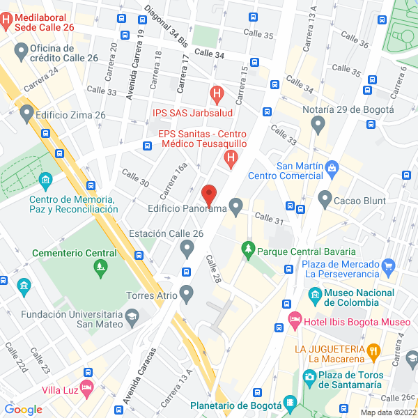Mapa de Seicomex Ltda