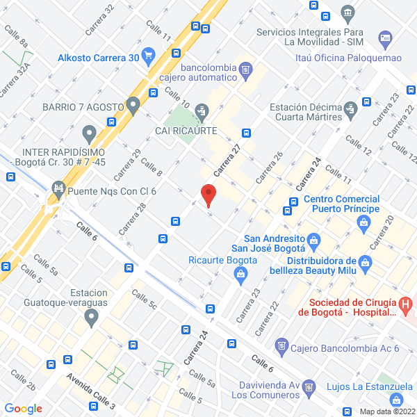 Mapa de Seincom Ltda.