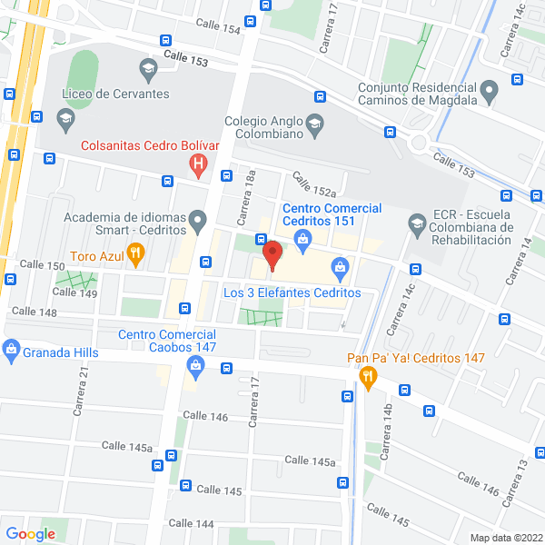 Mapa de Simeet Soluciones De Ingeniería S.A.S.