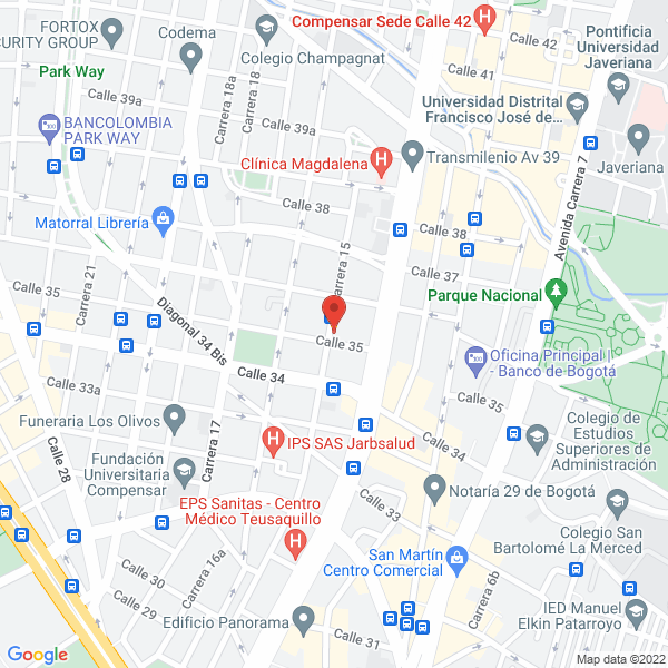 Mapa de Sinaltrainal