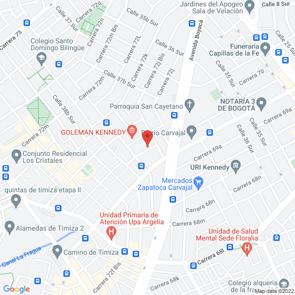 Mapa de Pintuedward S.A.S.