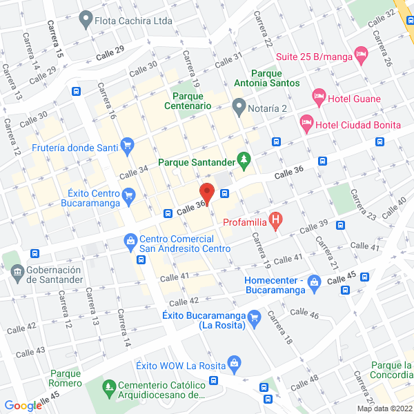 Map of Planee S.A.S