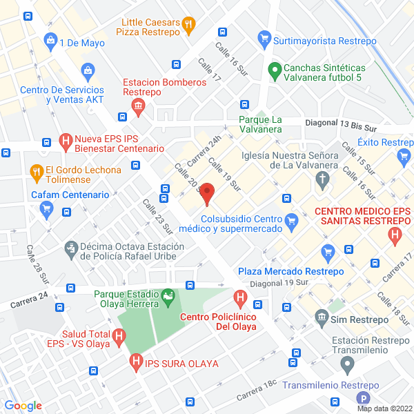 Mapa de Plantas Y Suelas Plantysuelas Ltda.