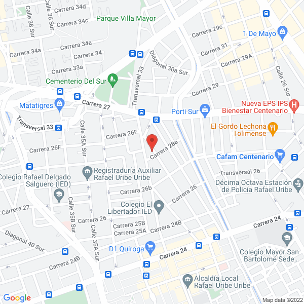 Mapa de Plasanfilm S.A.S.