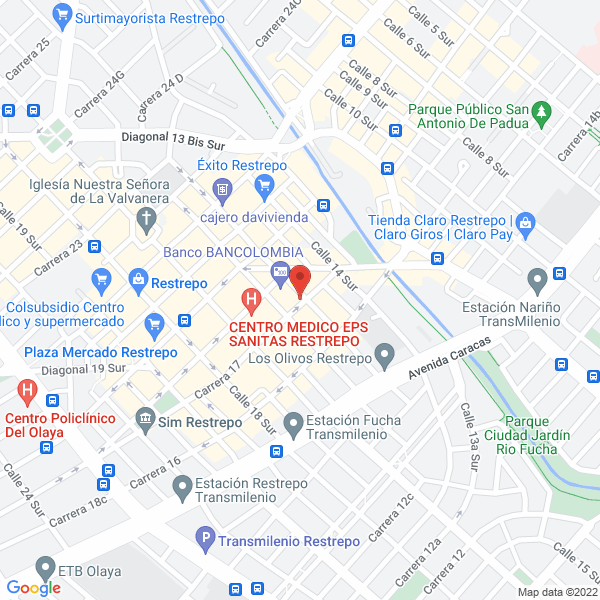 Mapa de Plásticos Oneda Ltda.