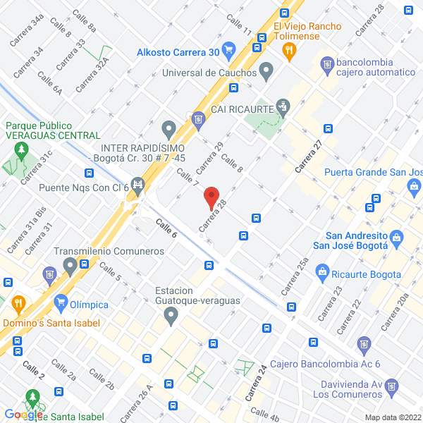 Mapa de Somecol S.A.S.