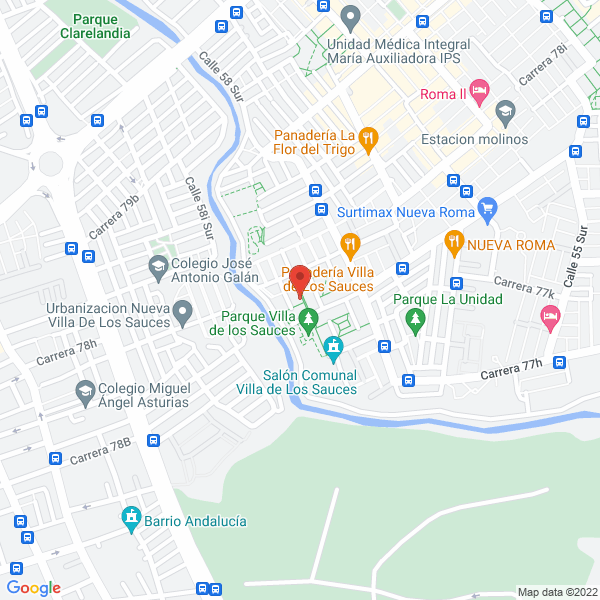 Mapa de Rodriguez Villalba Maria Lucy