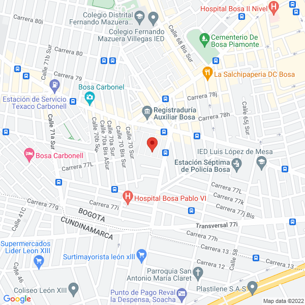 Mapa de Rodritecc S.A.S.