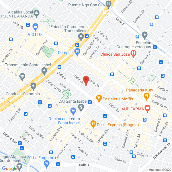 Mapa de Rojas Moya Martha Janneth