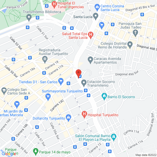 Mapa de Romanos Gym
