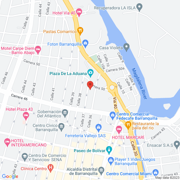 Map of Romero & Cía. Ltda