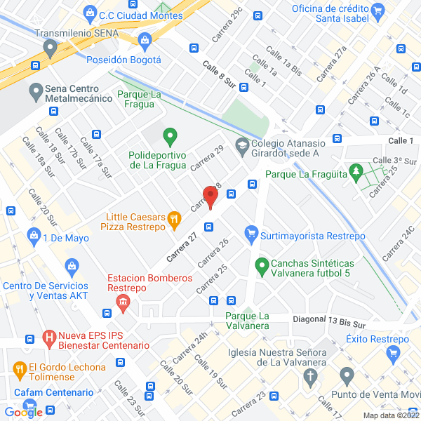 Mapa de Su Droguería