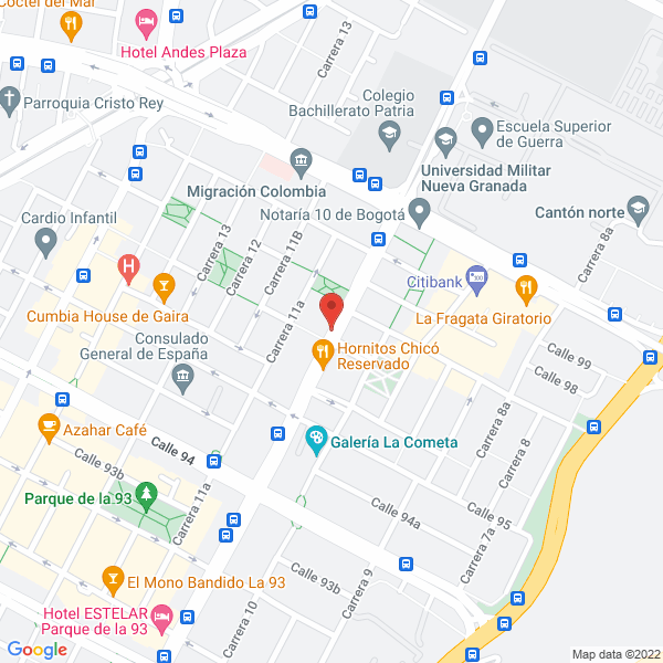 Mapa de Suárez Iriarte Héctor
