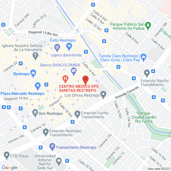 Mapa de Unicornio Impresores