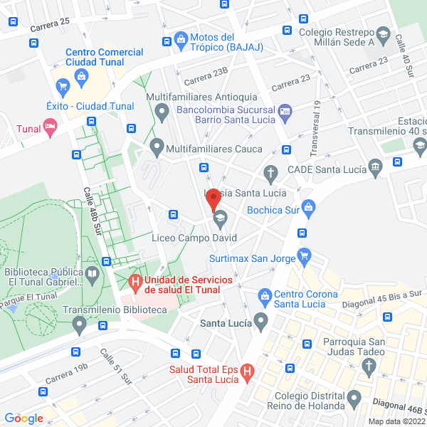 Mapa de Unidad De Periodoncia Y Rehabilitación Oral