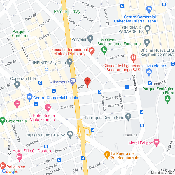 Map of Unidentis