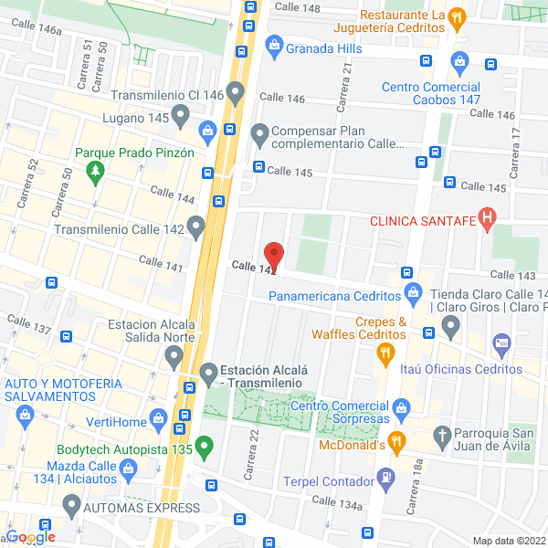 Mapa de Universo Magico Centro De Desarrollo Infantil