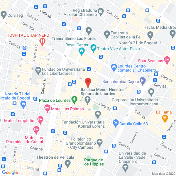 Mapa de Tecnoficom Ltda.