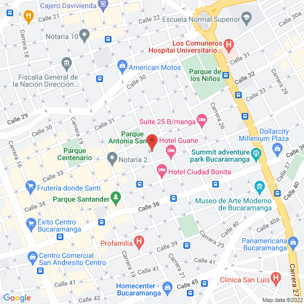 Map of Sólo Parlantes