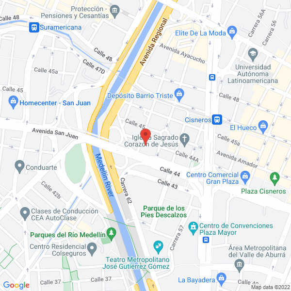 Map of Repuestos Bonanza