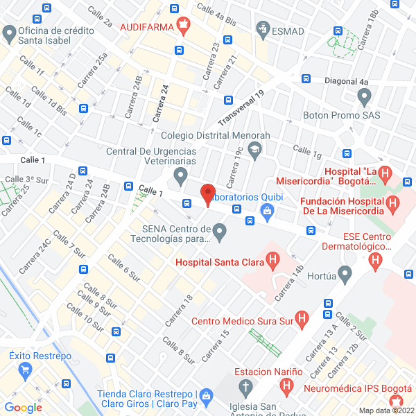 Mapa de Repuestos Kia Ar S.A.S.