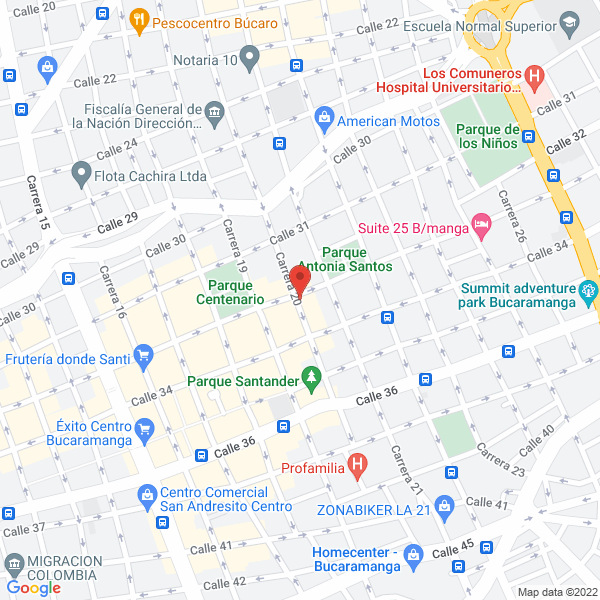 Map of Residencias Madison Plaza