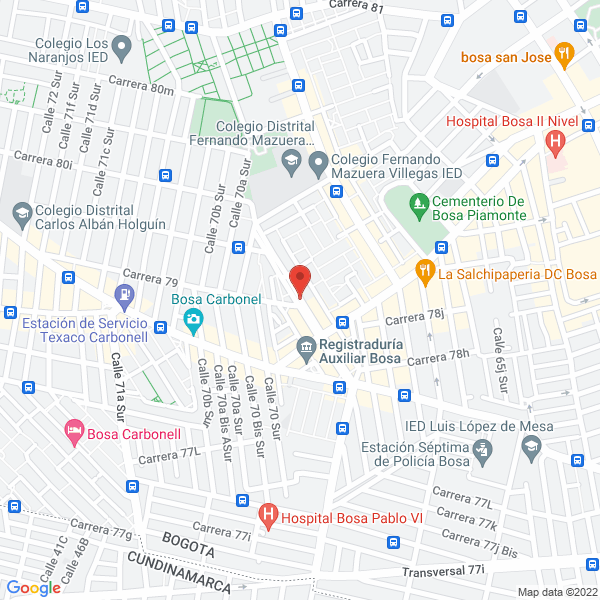 Mapa de Salón De Belleza Stilos Javency