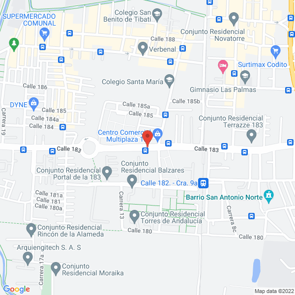 Mapa de Salsamentaria Esperanza Real