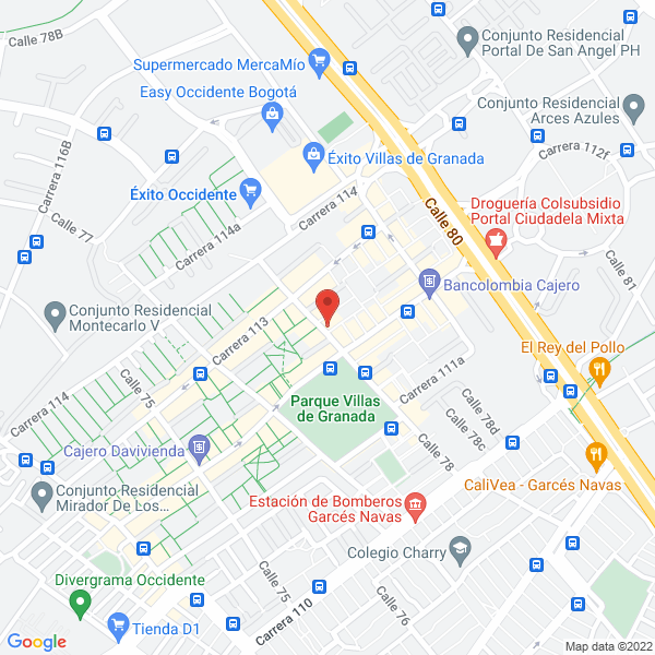 Mapa de Salsamentaria Lacteos Y Viveres Villa Angel