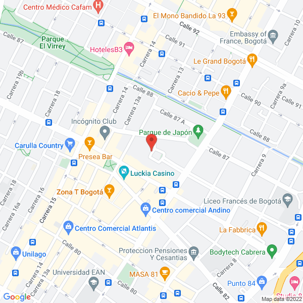 Mapa de Sug Grupo Inmobiliario Y Constructor Ltda.