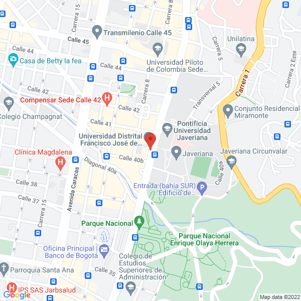Mapa de Suites Studio 40