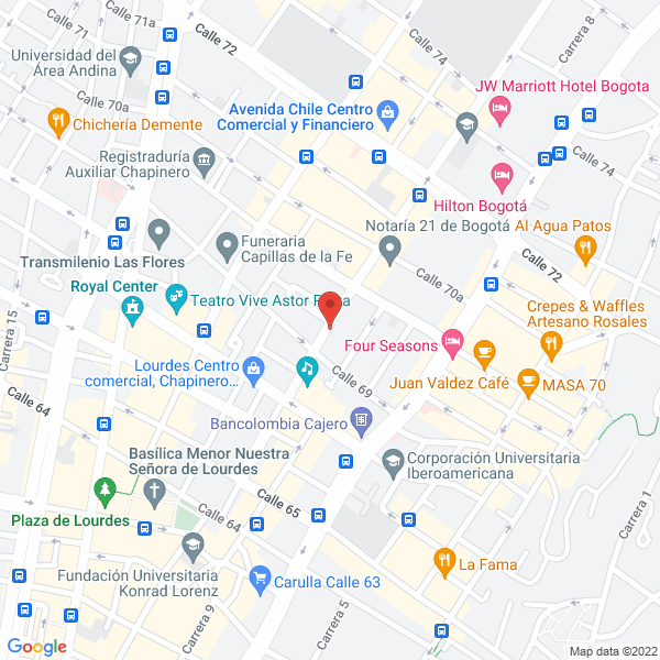 Mapa de Sanclemente Fernández Abogados S.A.