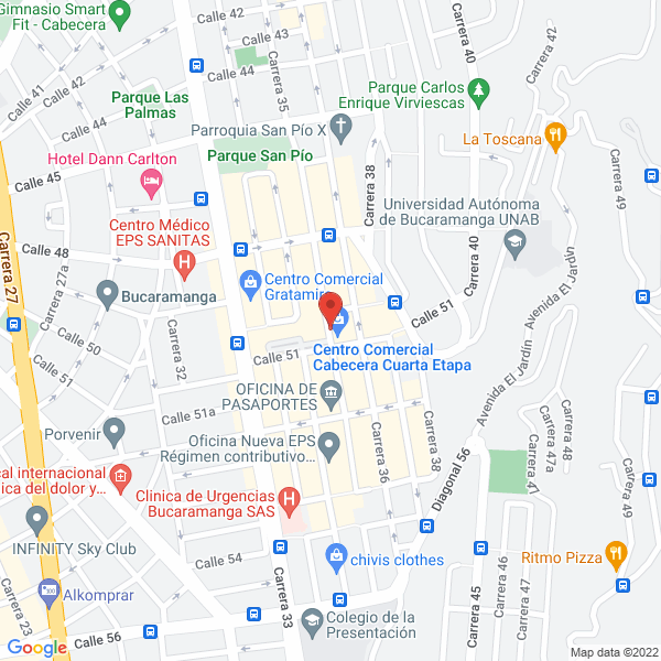 Map of Cambios Capital Money Exchange