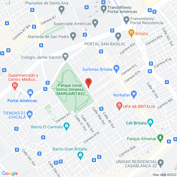 Mapa de Tejidos Theri