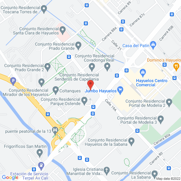 Mapa de Psicóloga Aurora Galindo Vargas