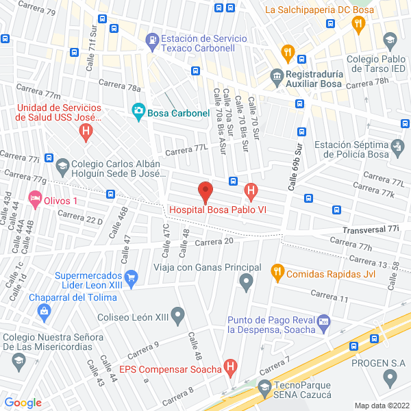 Mapa de Sinplagax
